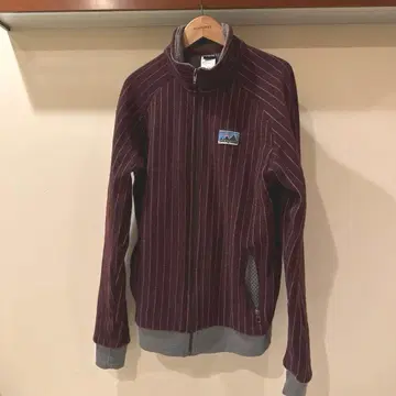 파타고니아 남성용 저지 버건디 M 사이즈