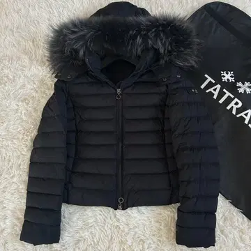 [ 새상품급 ] 전체 나일론 타트라스 VARENA 다운 자켓 블랙 S