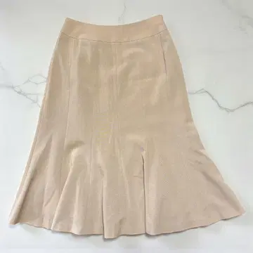 LAPINE BLANCHE 베이지 플레어 스커트