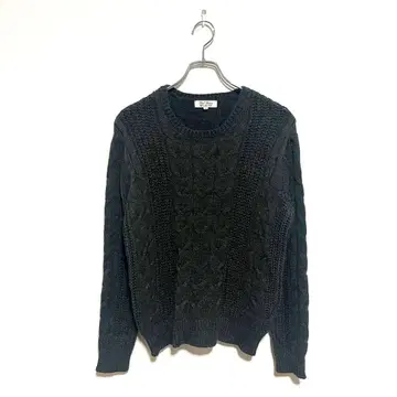 [ STEEL BRAWN ] 남성용 M 사이즈 케이블 니트 스웨터 긴팔