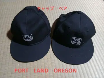 PORT LAND OREGON 블랙 캡 2세트