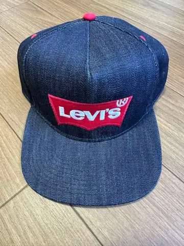 리바이스 데님 캡 로고 자수