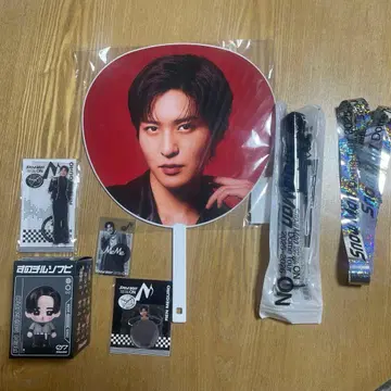 Snow Man ON 응원봉 부채 리본 세트 메구로 렌