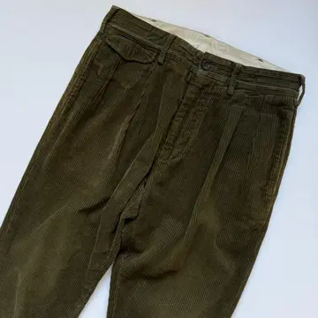 ENGINEERED GARMENTS 투 턱 코듀로이 팬츠