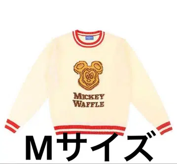 새상품 디즈니 미키 와플 스웨터 M 사이즈