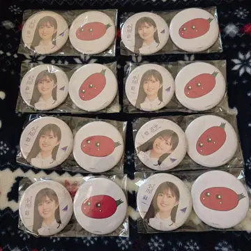 오가와 아야 캔뱃지 8개 세트