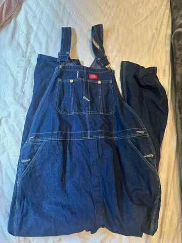 다크 데님 오버롤 42x32