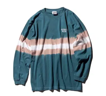 새상품 CLUCT 클럭 롱티 M 사이즈 티셔츠 긴팔 타이다이 패턴