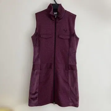 PUMA 퍼플 방풍 원피스