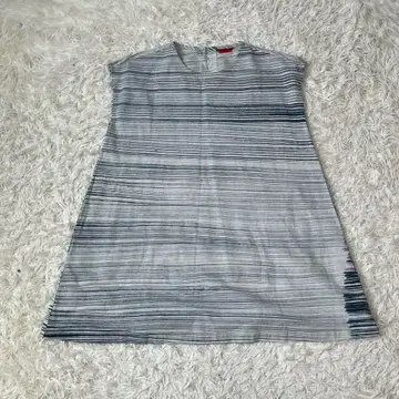 유 코타케 마사시 보더 원피스 인디고