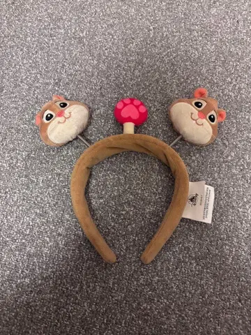 상하이 디즈니랜드 주토피아 레밍 머리띠