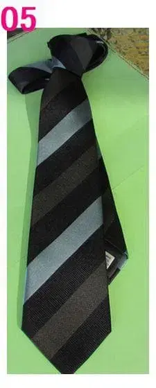 로버트 프레이저 스트라이프 넥타이 (네이비 계열) No.05