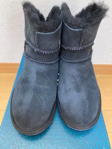 EMU 어그 부츠 블랙 24cm(US7) 큐빅 장식