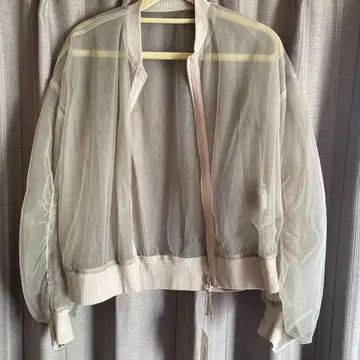 미사용 새상품 RADIATE 시스루 봄버 자켓