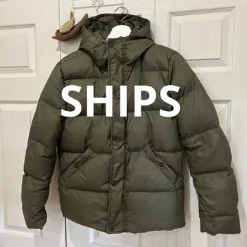 SHIPS 다운 자켓 화이트 다운 80퍼센트