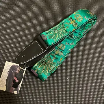 JODI HEAD (조디 헤드) 기타 스트랩 그린 자수