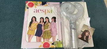 aespa 응원봉 ver2 뉴스레터 부채
