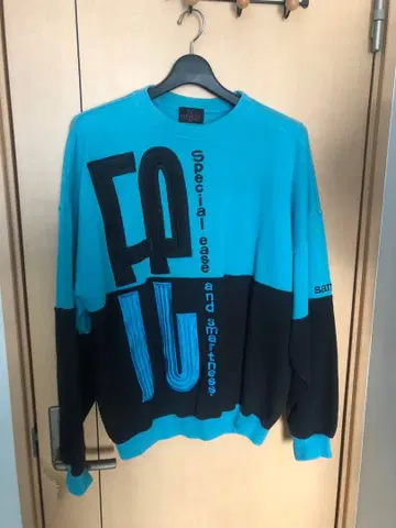 산타페. 스웨트 셔츠 파랑/블랙