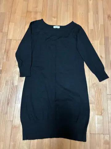 FPAMeWORK 프레임워크 롱 니트 블랙 울 100%