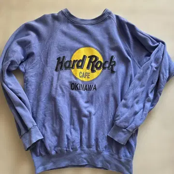 하드 록 카페 오키나와 맨투맨 L