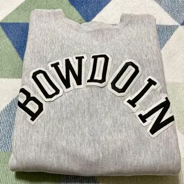 90s Champion 와펜 리버스 위브 자수 택 L 사이즈 USA 제조