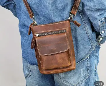 고품질 가죽 숄더백
