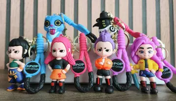 KPOP 걸그룹 캐릭터 키링 세트