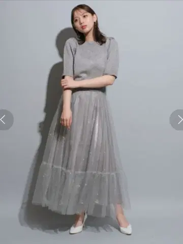 마이 스트라다 볼륨 튤 스커트