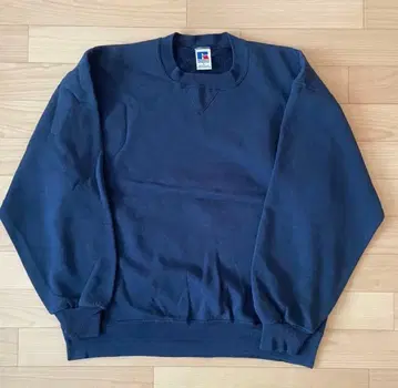 [ 연초 가격! ] 90s USA제 러셀 L 네이비 맨투맨