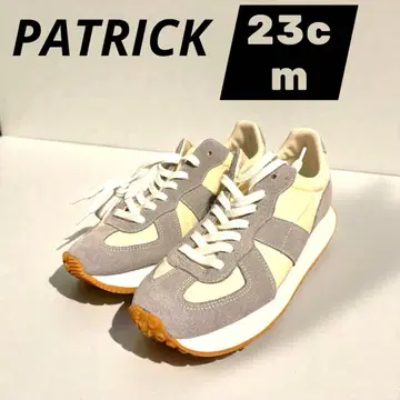 미사용급 PATRICK 패트릭 자롤 트윌 통굽 36 23cm