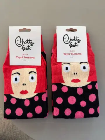 쿠사마 야요이 양말 남녀 페어 아티스트 삭스