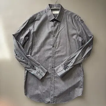 캘빈 클라인 플래티넘 그레이 드레스 셔츠