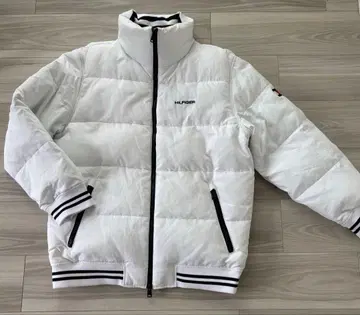 [컨디션 최상] TOMMY HILFIGER 화이트 다운 자켓 L 사이즈