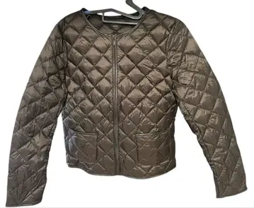 UNIQLO 울트라 라이트 다운 퀼팅 자켓 노카라 자켓