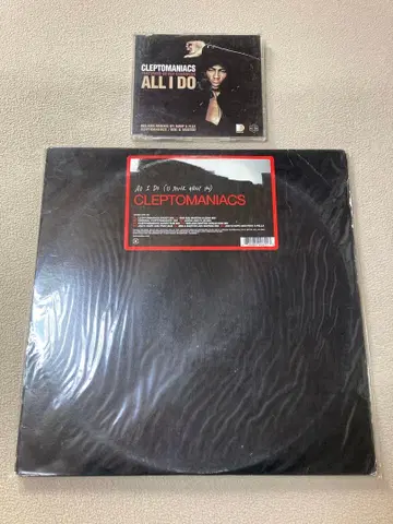 CLEPTOMANIACS [ ALL I DO ] CD & 레코드 세트