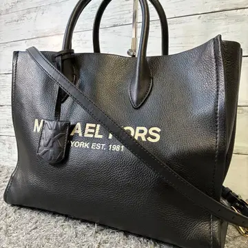 [고품질] MICHAEL KORS 미레라 미디엄 2WAY 토트 블랙 A4