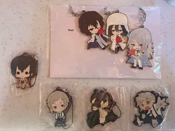 문호 스트레이독스 러버 스트랩 세트