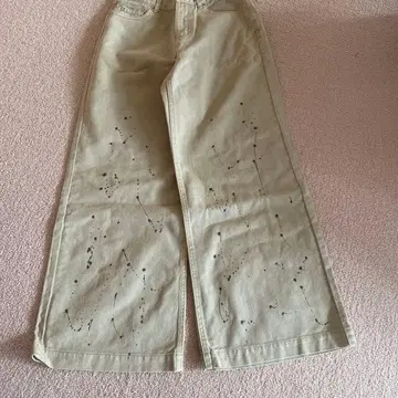 베이지 와이드 데님 9호