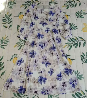 12Twelve Agenda 꽃무늬 A라인 드레스