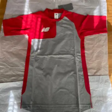 뉴발란스 MT41704R 티셔츠 S 레드/그레이