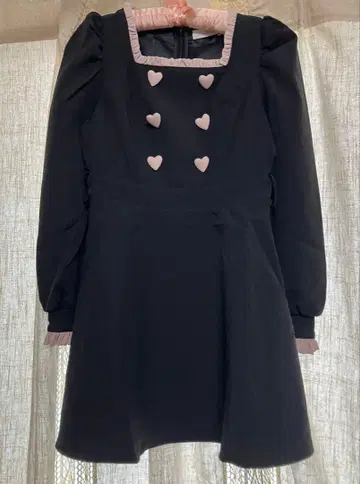 phium 하트버튼 벨트 원피스 새상품 미사용