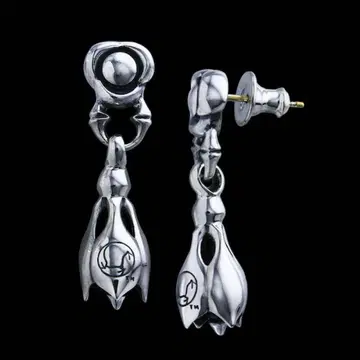 론원스 플로우 링크 티어 벨 귀걸이