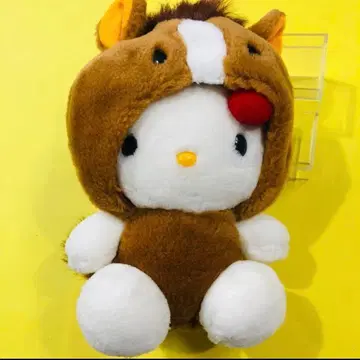 말띠 산리오 헬로키티 십이지신 변신 말 인형옷 봉제 인형