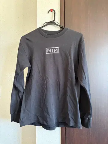 나인 인치 네일스 2000년 당시 NIN 로고 공식 긴팔 티셔츠