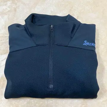 [ 새상품급 ] Srixon 블랙 하프 지퍼 셔츠 M 사이즈