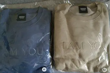 [레어] 후지이 카제 i am you 맨투맨 2종 세트 미개봉 새상품