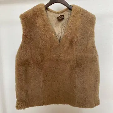 50s 빈티지 퍼 베스트 테디베어 60s 70s KODIAK