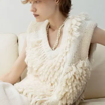 Landscape Intarsia Knit Vest