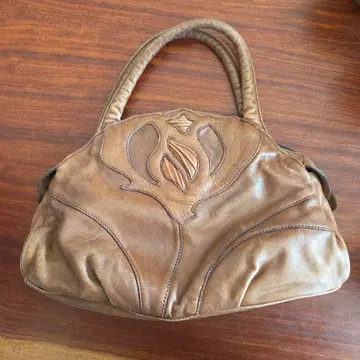 브라운 가죽 이비자 핸드백