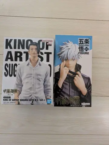 주술회전 피규어 세트 고죠 사토루 게토 스구루